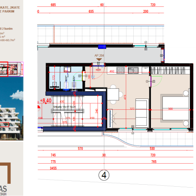 1-Bedroom Apartment for Sale in Saranda