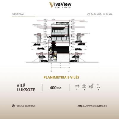 Luxury Villa in Saranda, Albania with Panoramic Sea Views